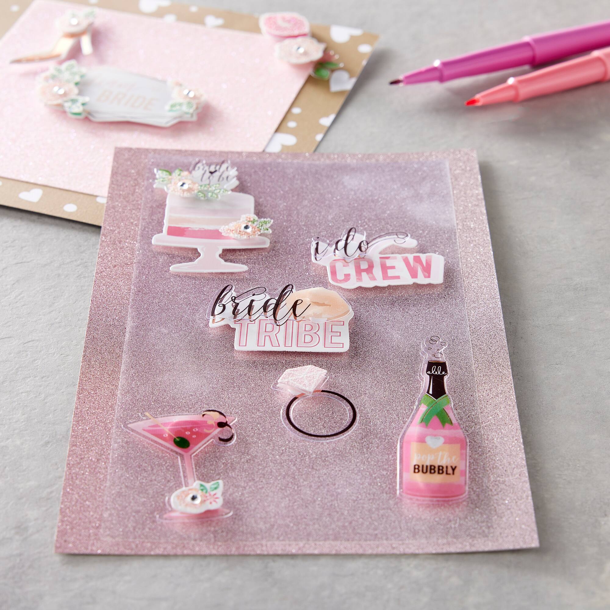 Wedding Party Dimensional Stickers by Recollections™